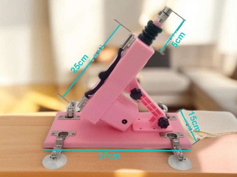 Kích thước máy thủ dâm nữ Machine Gun